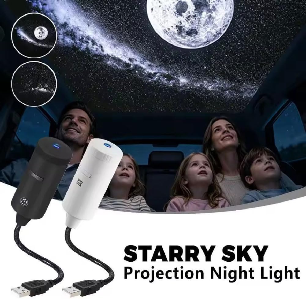 Home Decor Lamp - Projektor Ambientowy Galaxy, Plug and Play,