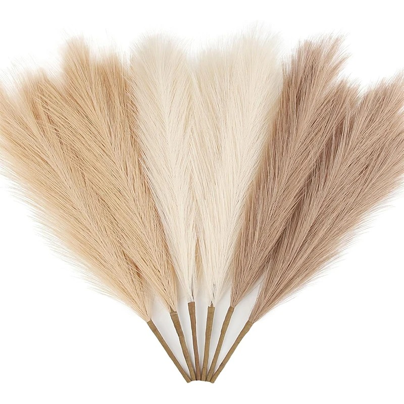 Pampas Grass Decor - 5/10 szt. 55 cm Sztuczna trawa