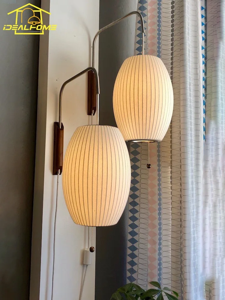 Home Decor Lamp - Włoski Design Minimalistyczna Atmosfera Jedwabna Lampa