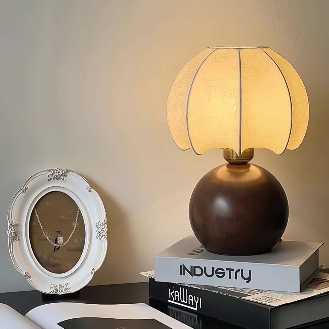 Home Decor Lamp - Lampa stołowa w stylu vintage z
