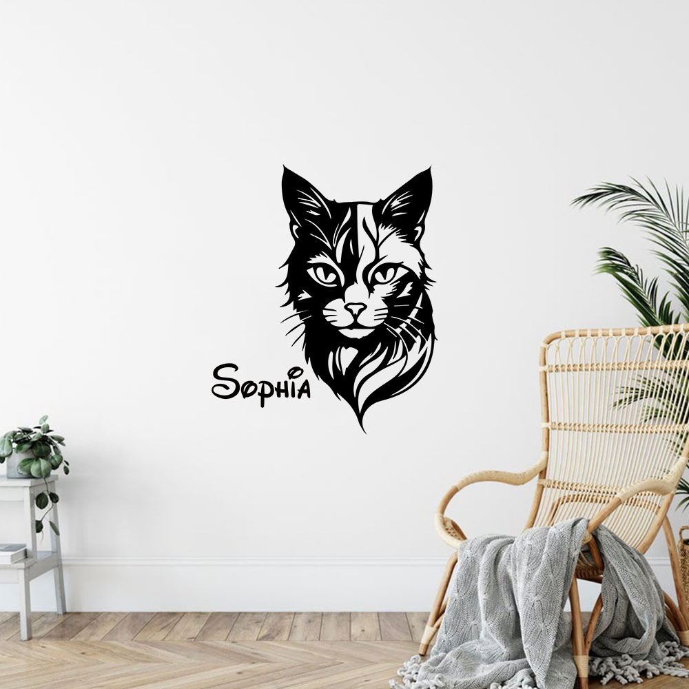 Home Decor Sticker - 1 szt. Urocza naklejka ścienna z