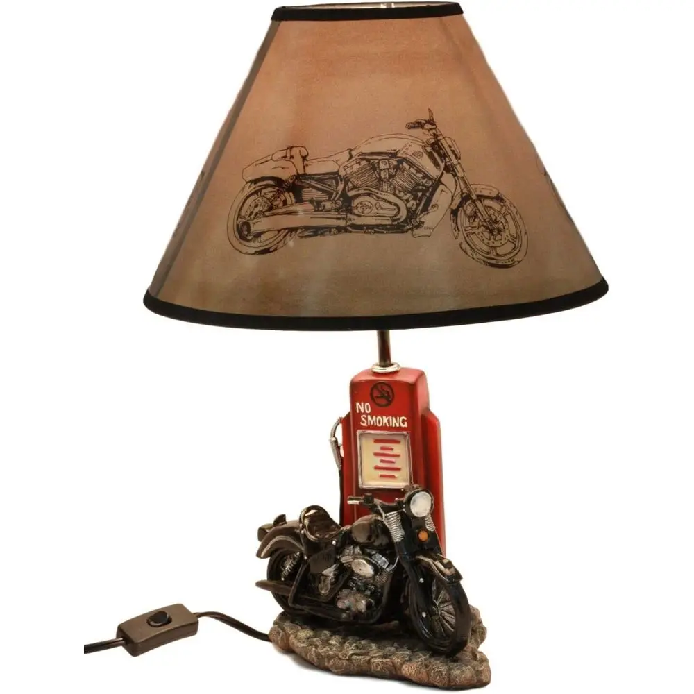 Home Decor Lamp - Lampa biurkowa w stylu vintage retro,