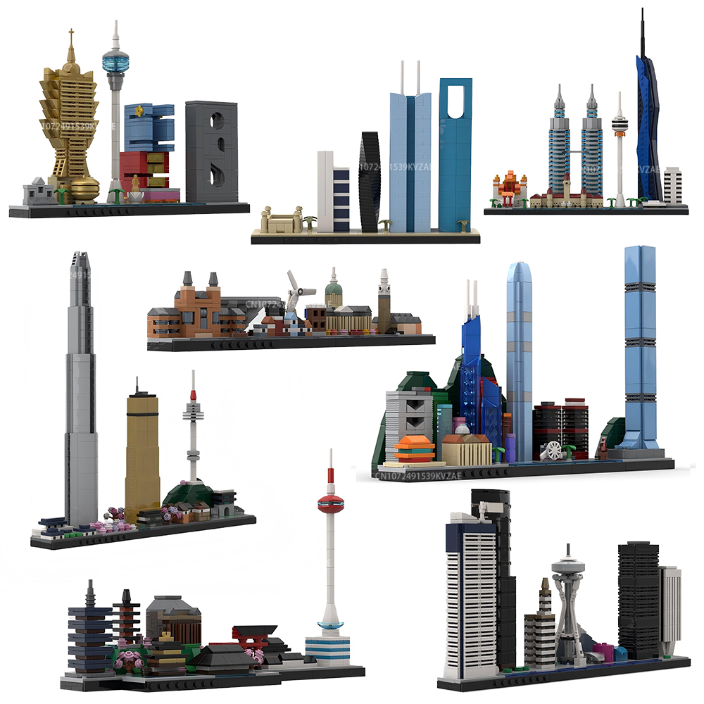 Home Decor Kuala Lumpur - MOC City Skyline Famous Attraction Building