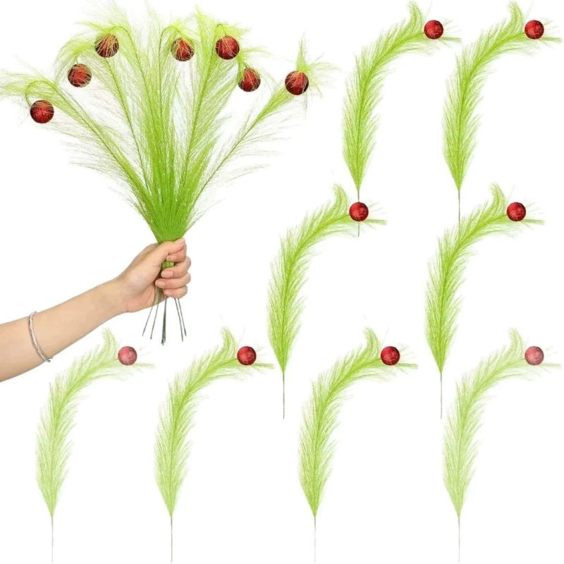 Świąteczna ozdoba z zielonej g – Pampas Grass Decor recenzja i cena