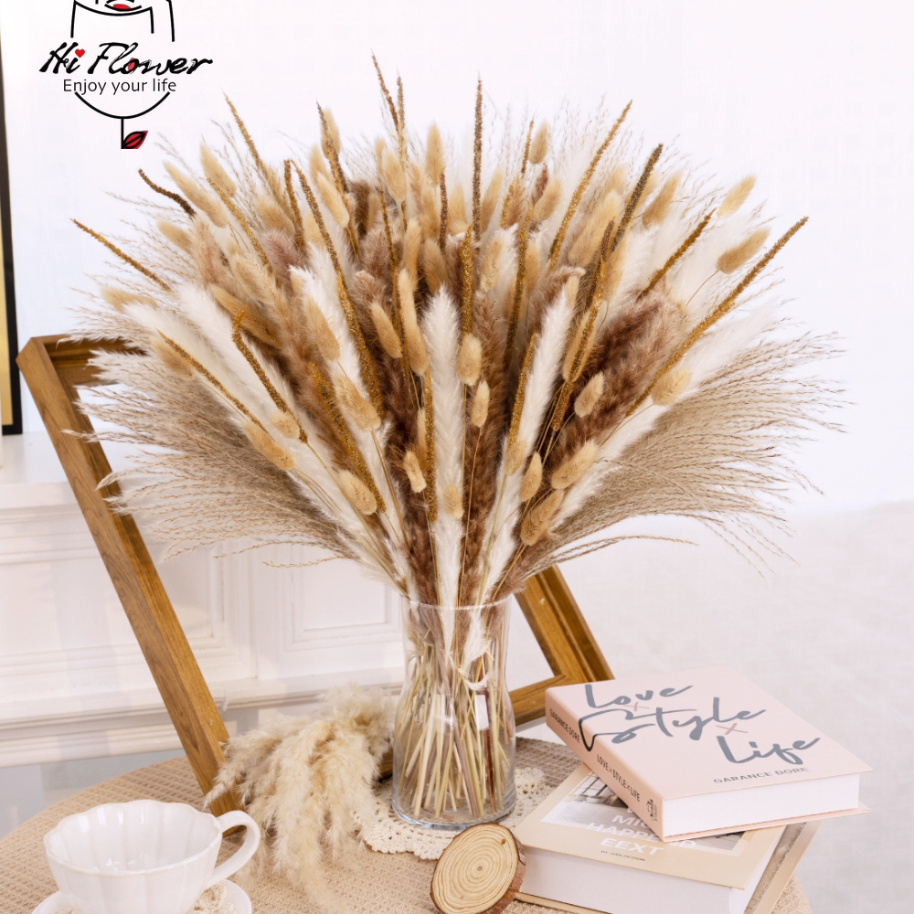 Naturalny bukiet suszonej traw – Pampas Grass Decor recenzja i cena