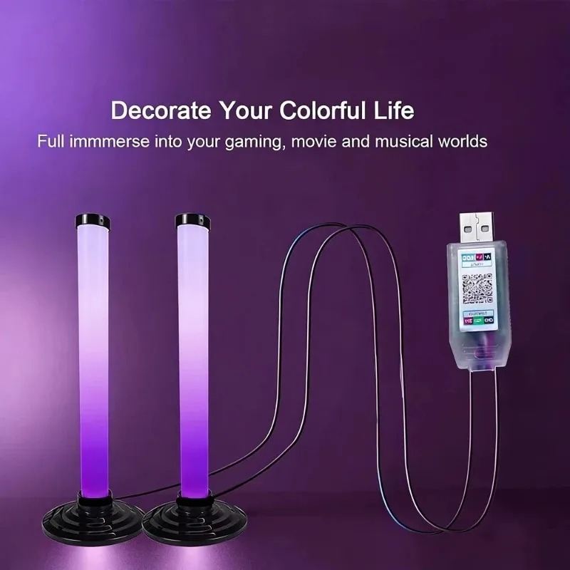 Listwa świetlna LED RGB zasila – Home Decor Lamp recenzja i cena
