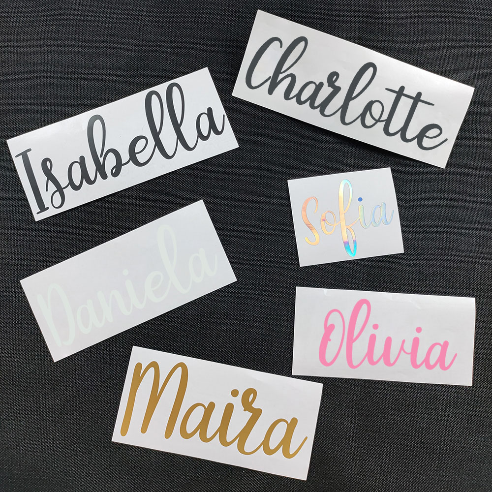 1PC Konfigurowalna nazwa Usuwa – Home Decor Sticker recenzja i cena