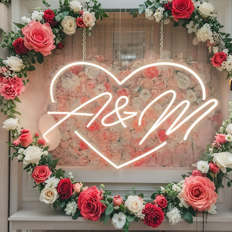 Neon LED w kształcie serca z i – Home Decor Nepal recenzja i cena