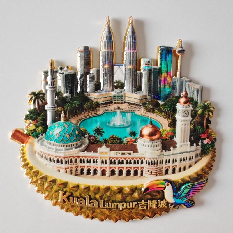 Magnesy na lodówkę z Malezji,  – Home Decor Kuala Lumpur recenzja i cena