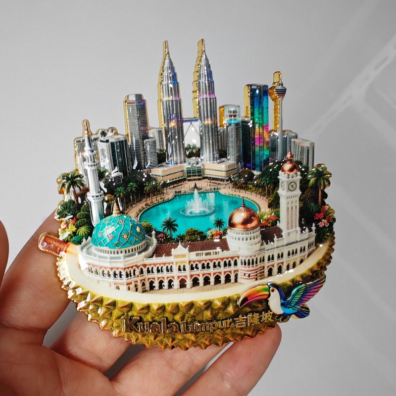 Magnesy na lodówkę z Malezji,  – Home Decor Kuala Lumpur recenzja i cena