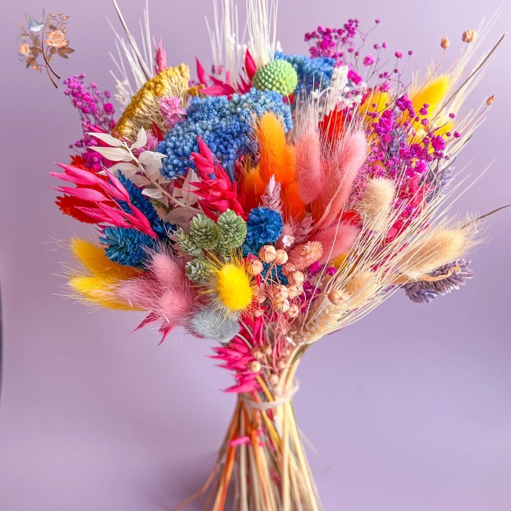 Kolorowy Bukiet Ślubny z Suszo – Pampas Grass Decor recenzja i cena