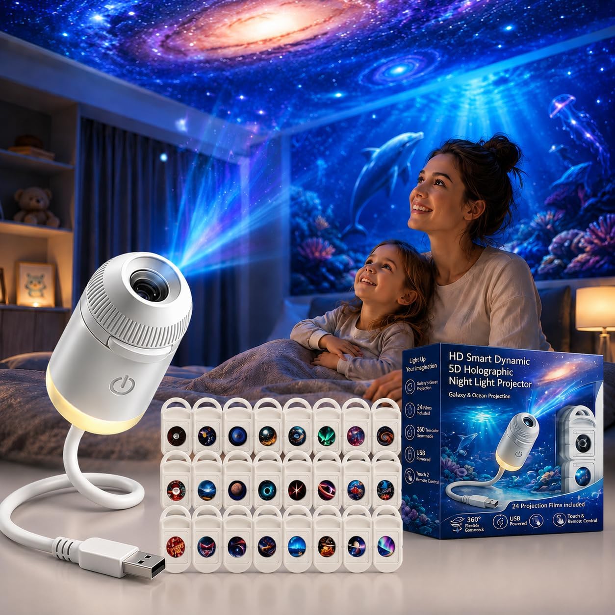 Projektor Nocny HD Smart Dynam – Home Decor Happy recenzja i cena