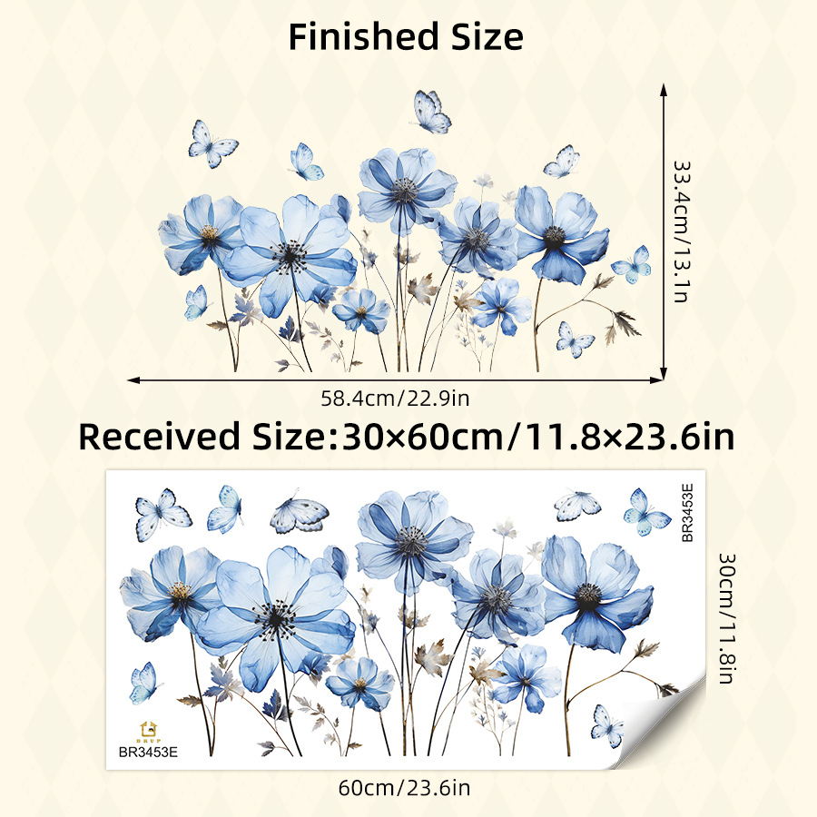 Świeża naklejka ścienna z nieb – Home Decor Vinyl Flooring recenzja i cena