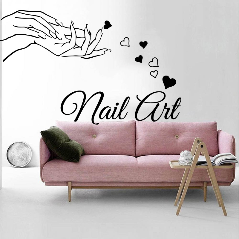 Beauty Nail Salon Girl Hand Na – Home Decor Vinyl Flooring recenzja i cena