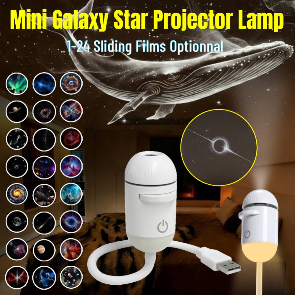 Projektor Nocny Galaxy Starry  – Home Decor Lamp recenzja i cena