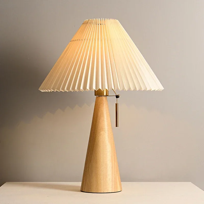 Retro Plisowana Lampa Stołowa  – Home Decor Lamp recenzja i cena