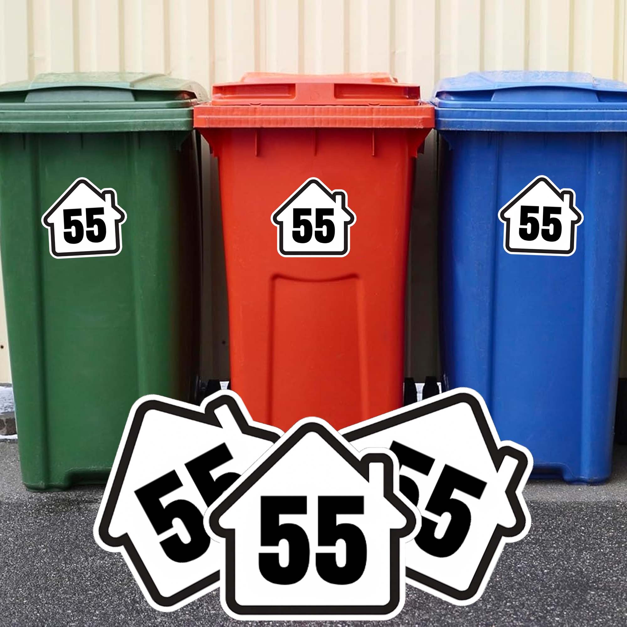 Naklejki na kosz na śmieci z w – Home Decor Sticker recenzja i cena