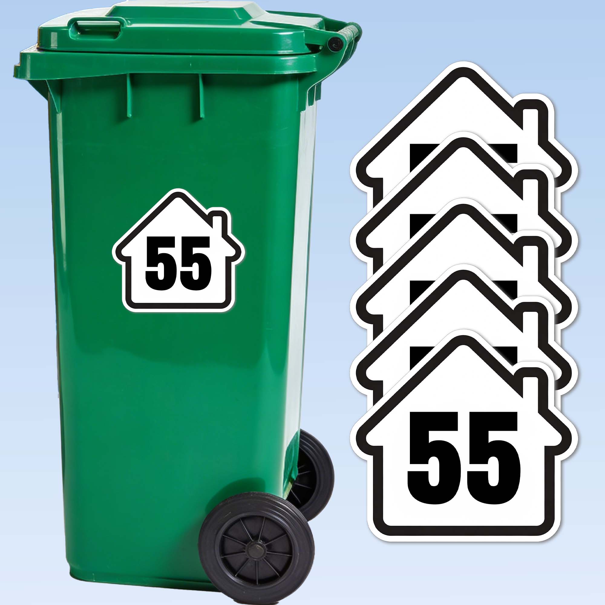 Naklejki na kosz na śmieci z w – Home Decor Sticker recenzja i cena