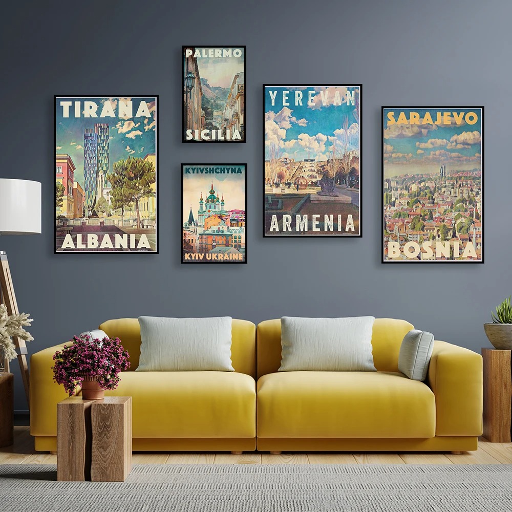 Armenia Travel Vintage Yerevan – Home Decor Yerevan recenzja i cena