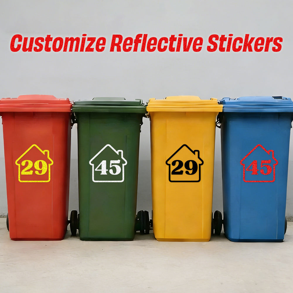 3 SZT. Personalizowane odblask – Home Decor Sticker recenzja i cena