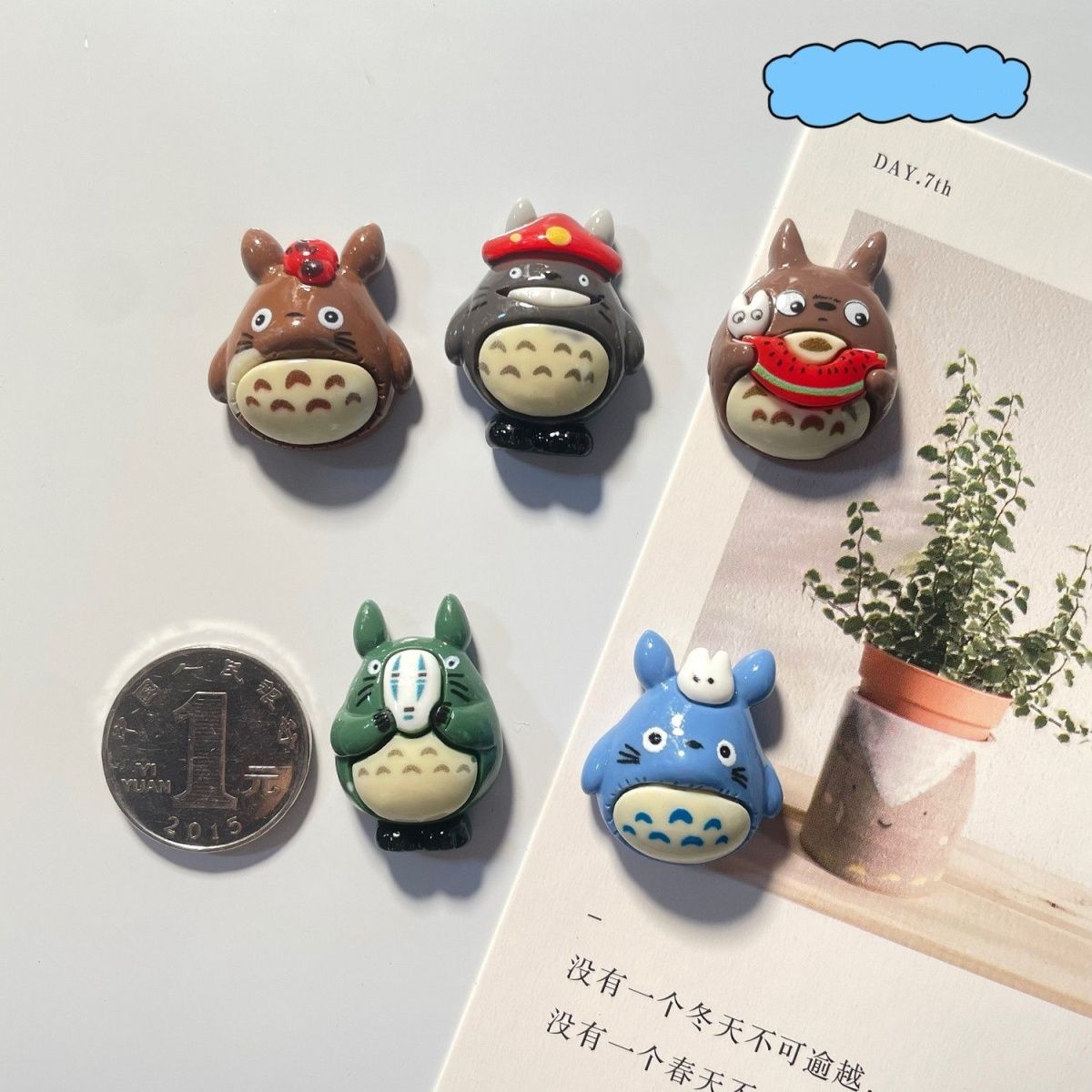 Magnes na lodówkę z żywicy z m – Home Decor Sticker recenzja i cena