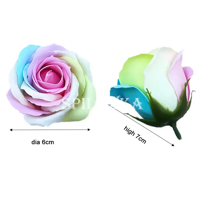 Spilewka 6X7cm Kolorowa róża S – Home Decor Accessories recenzja i cena