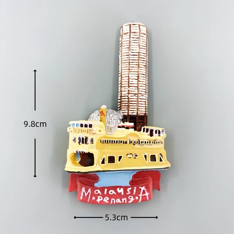 Magnesy 3D na lodówkę z Malezj – Home Decor Kuala Lumpur recenzja i cena