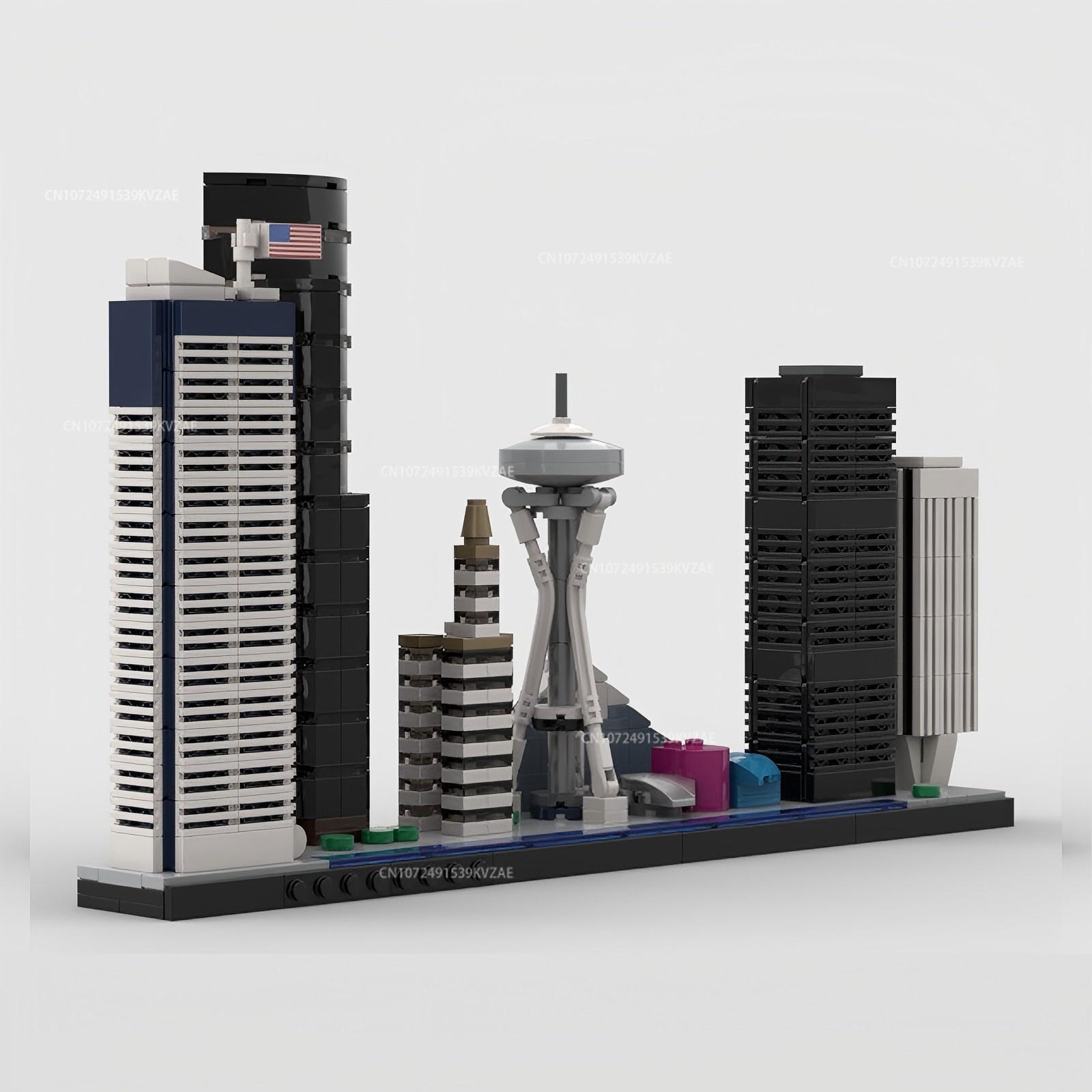 MOC City Skyline Famous Attrac – Home Decor Kuala Lumpur recenzja i cena