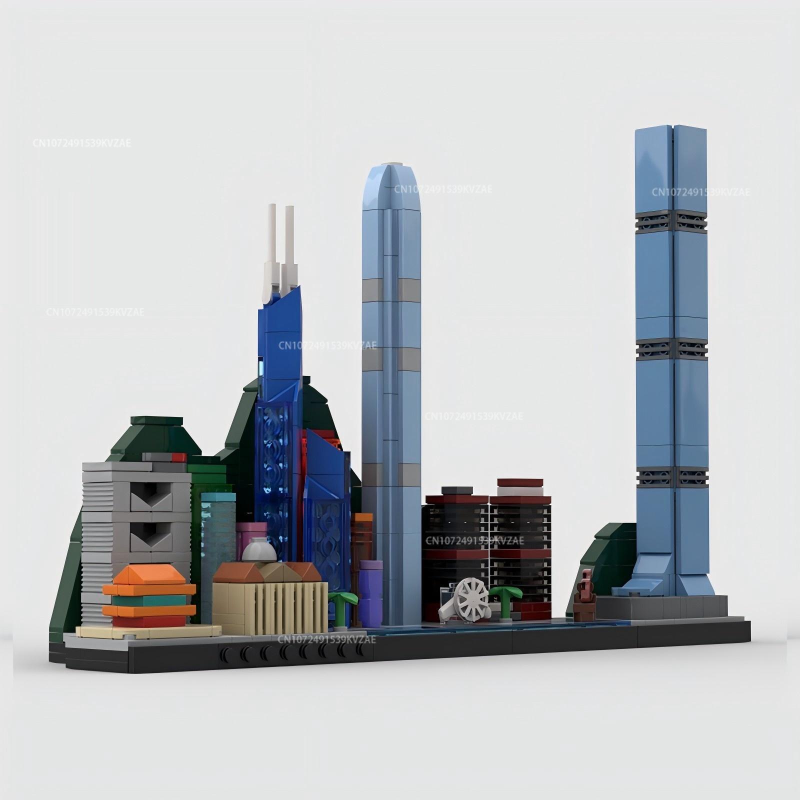 MOC City Skyline Famous Attrac – Home Decor Kuala Lumpur recenzja i cena
