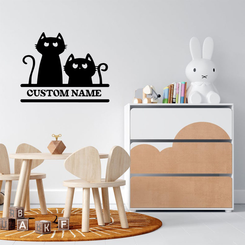 1 szt. Kreskówkowy Kot Persona – Home Decor Sticker recenzja i cena