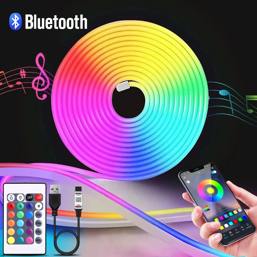 Taśma LED Neon RGB 1-5m, 5V US – Home Decor Happy recenzja i cena